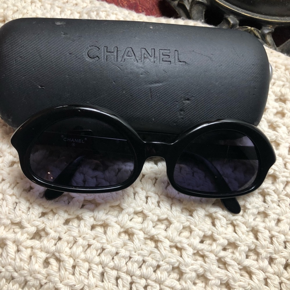 RARE VINTAGE AUTHENTIC CHANEL CC Logos Sunglasses 01944 94305